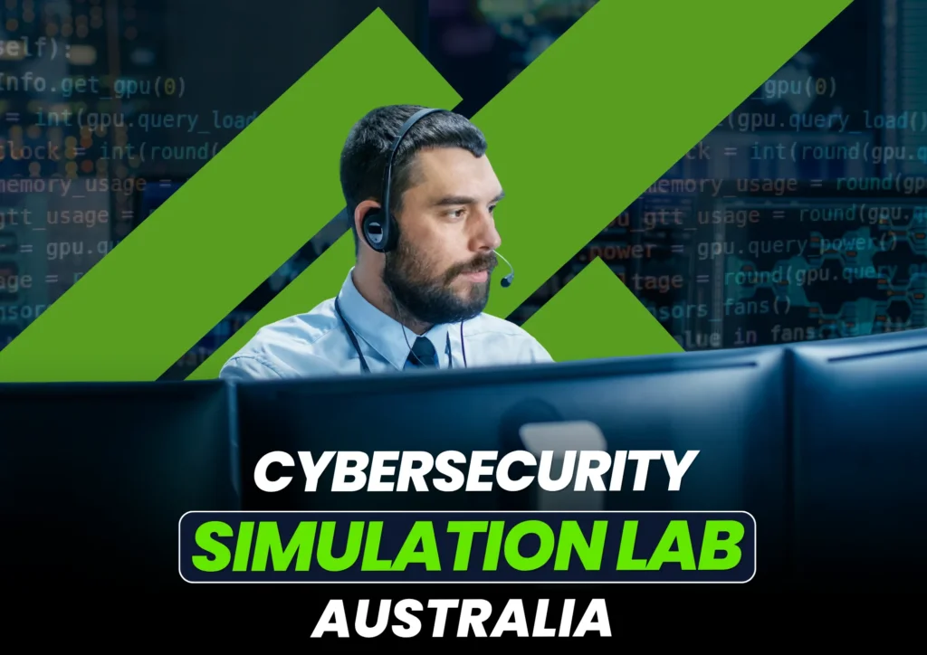 Australian IT professionals participating in cybersecurity simulation lab